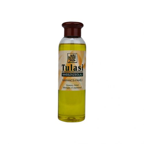 Tulasi masszázsolaj narancs fahéj 250ml