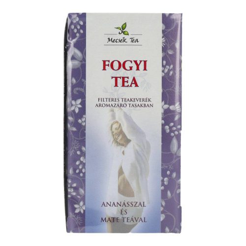 Mecsek fogyi tea ananász+mate tea 20x1g 20 g