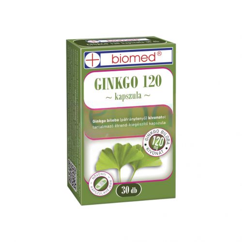 Biomed ginkgo 120 kapszula 30 db