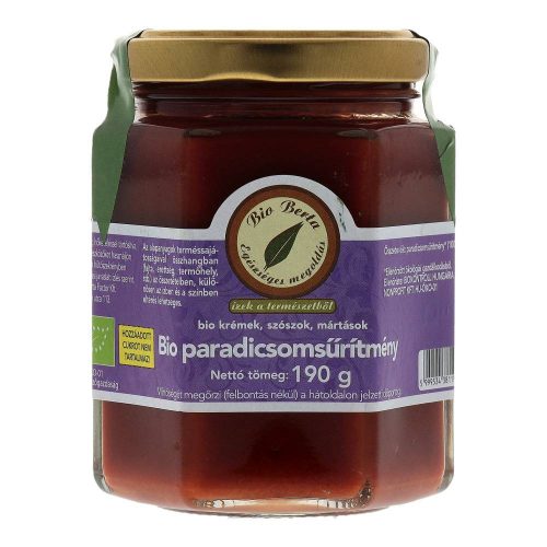 Bio berta bio paradicsom sűrítmény 190g