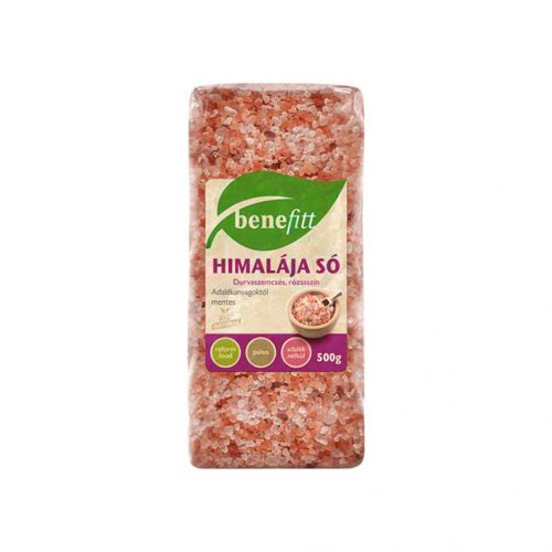 Benefitt himalája só rózsaszín durvaszemcsés 500g