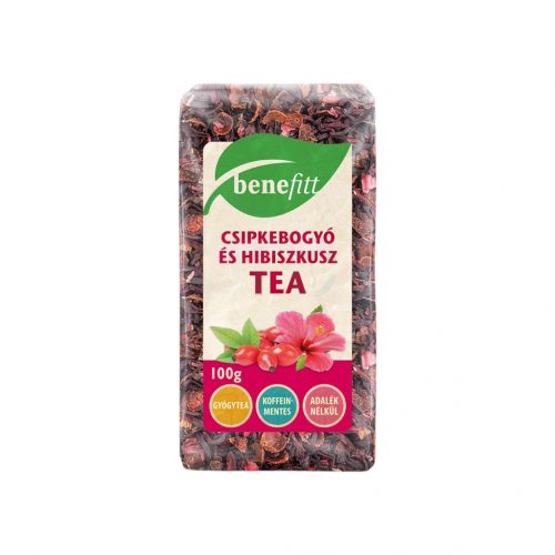 Benefitt csipkebogyó és hibiszkusz tea 100g