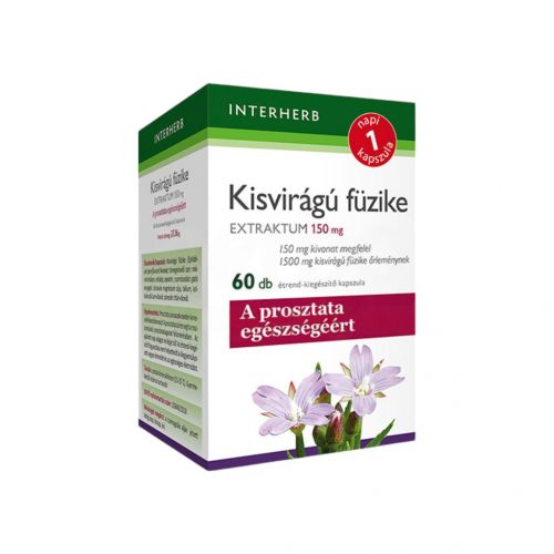 Interherb napi1 kisvirágú füzike extraktum kapszula 60 db