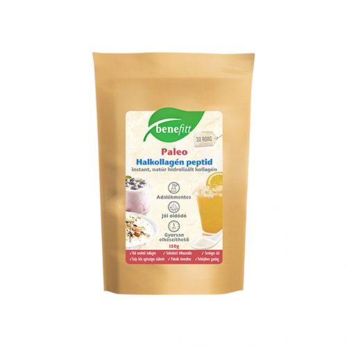 Benefitt paleo halkollagén peptid instant natúr hidrolizált kollagén 150g