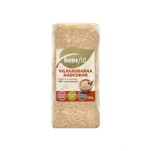 Benefitt nádcukor világosbarna 500g