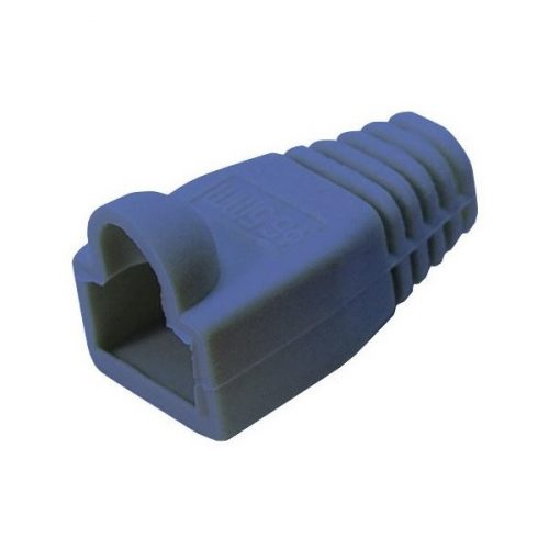 Törésgátló rj45 csatlakozóhoz (05230k-100), kék, 100db/csomag