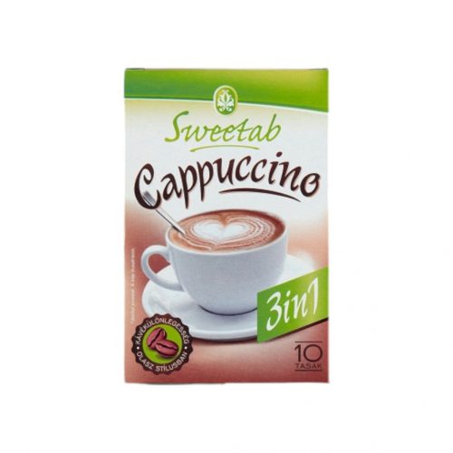 Sweetab cappuccino light 3in1 kávés diétás 100g