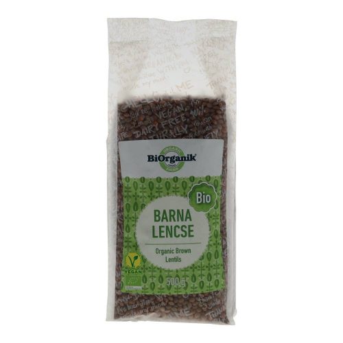 Biorganik bio barna lencse 500g