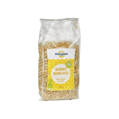 Biorganik bio basmati barnarizs 500g