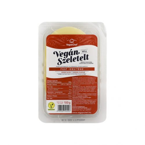 Veganchef vegán szeletelt füstölt ízesítésű 100g