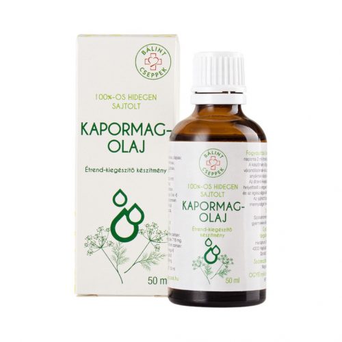 Bálint cseppek kapormagolaj 50ml