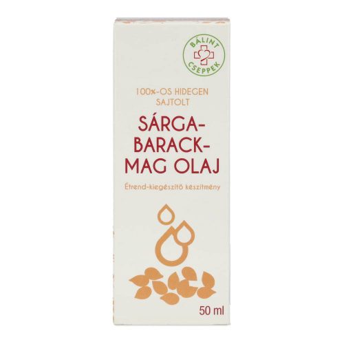 Bálint sárgabarackmag-olaj 50 ml