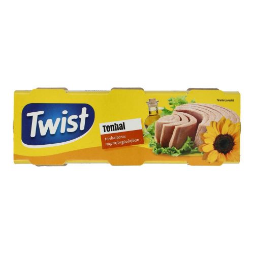 Twist tonhaltörzs napraforgóolajban 240g