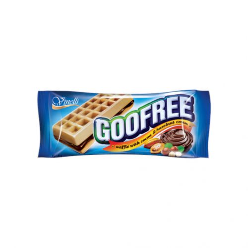 Goofree kakaós-mogyorós krémmel töltött 50g