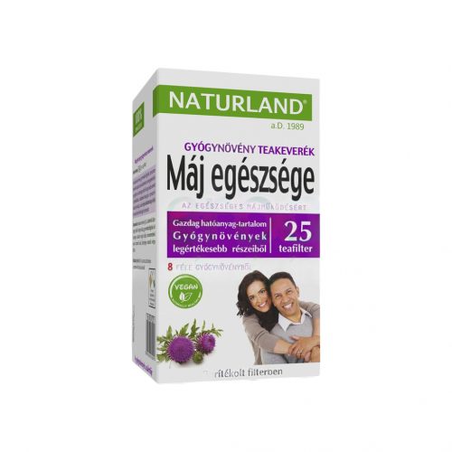 Naturland máj egészsége gyógynövény teakeverék 25 g