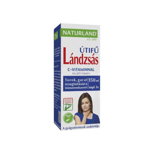 Naturland lándzsás útifű+c-vitamin felnőtt szirup 150 ml