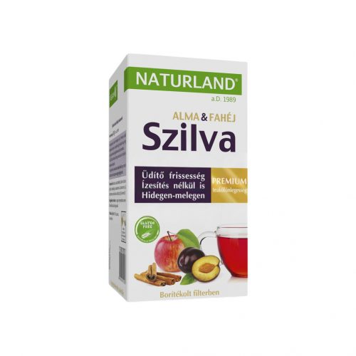 Naturland prémium szilva-alma-fahéj tea