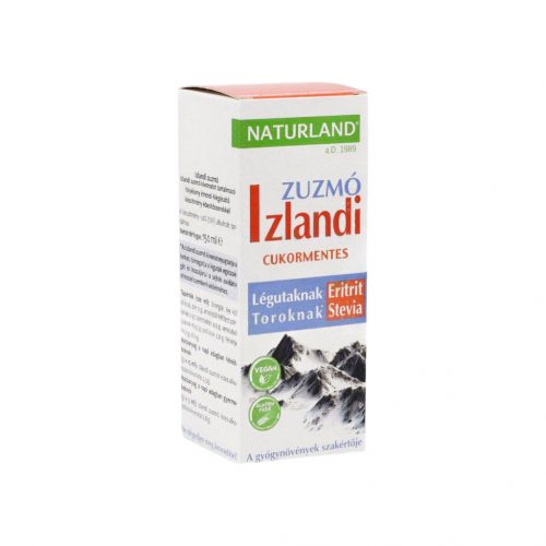 Naturland izlandi zuzmó édesítőszerrel 150 ml