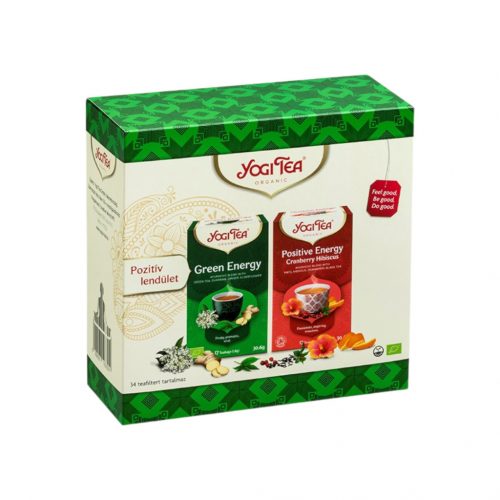 Yogi bio tea pozitív lendület szett 61g