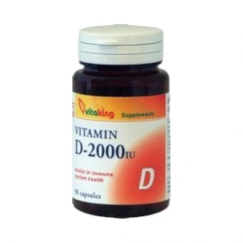 Vitaking vitamin d-2000 iu lágyzselatin kapszula 90 db