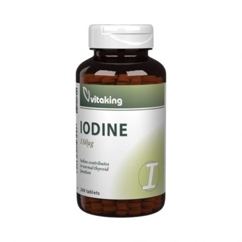 Vitaking jód - iodine 150mcg (240) tabletta