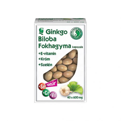 Dr.chen ginkgo biloba garlic kapszula 40 db