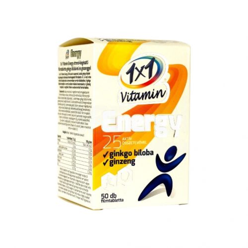 1x1 vitamin energy étrendkiegészítő filmtabletta 50 db