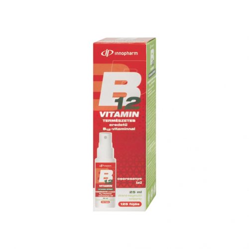 Innopharm b12-vitamin cseresznye ízű szájspray 25 ml