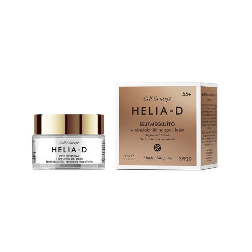 Helia-d cell concept 55+ sejtmegújító+ránctalanító nappali krém 50 ml