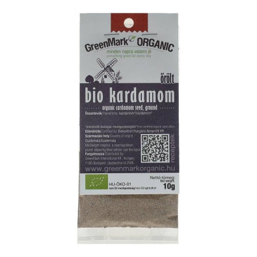 Greenmark bio kardamom őrölt 10g