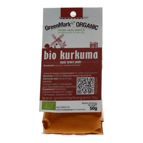 Greenmark bio kurkuma őrölt 50g