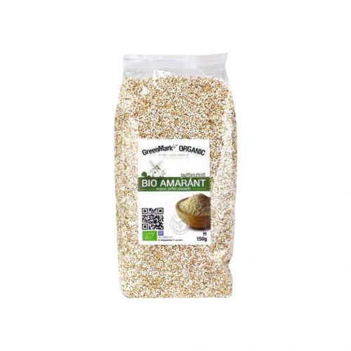 Greenmark bio amaránt puffasztott 150g