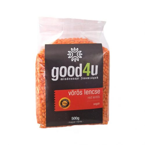 Good4u lencse vörös 500g