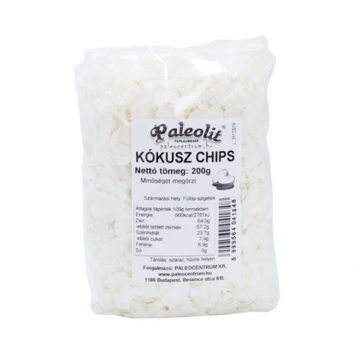 Paleolit kókusz chips 200g