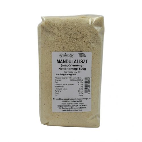 Paleolit mandulaliszt (magőrlemény) 500g