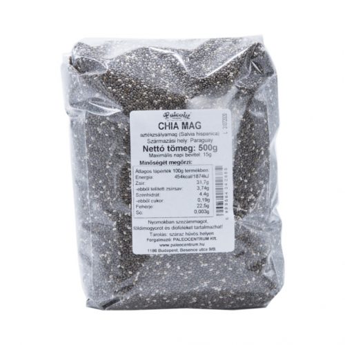 Paleolit chia mag fekete 500g