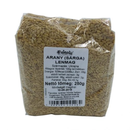 Paleolit arany (sárga) lenmag 250g