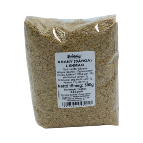 Paleolit arany (sárga) lenmag 500g