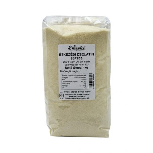 Paleolit zselatin étkezési, sertés 1kg 200 bloom