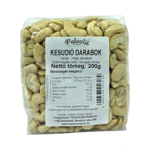 Paleolit kesudió darabok (large) 200g