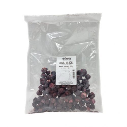 Paleolit liofilizált kék áfonya 30g szemek blueberries