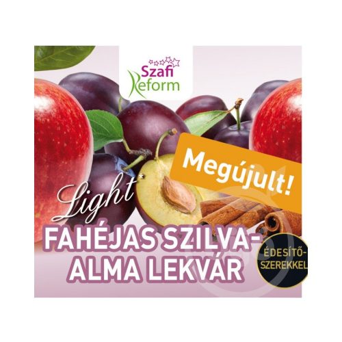 Szafi reform lekvár fahéjas szilva-alma 350g