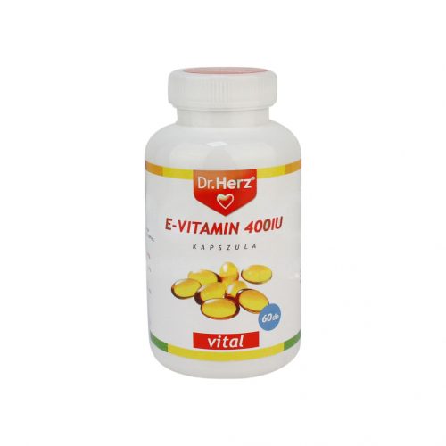 Dr.herz e-vitamin 400iu kapszula 60 db