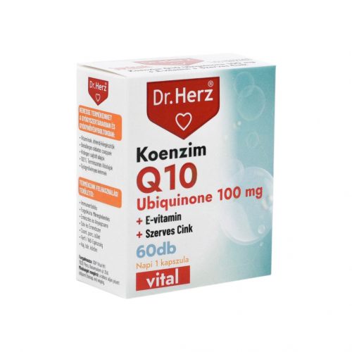 Dr.herz q10 koenzim 100mg kapszula 60 db