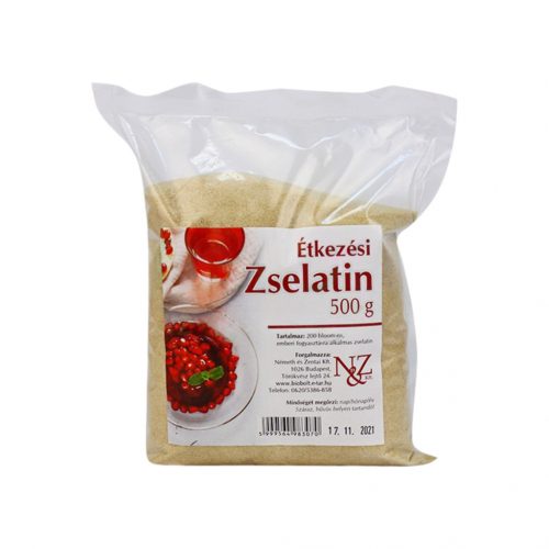 N&z étkezési zselatin 200 bloom 500g