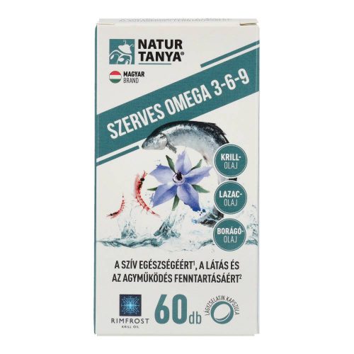 Natur tanya szerves omega 3-6-9 60db