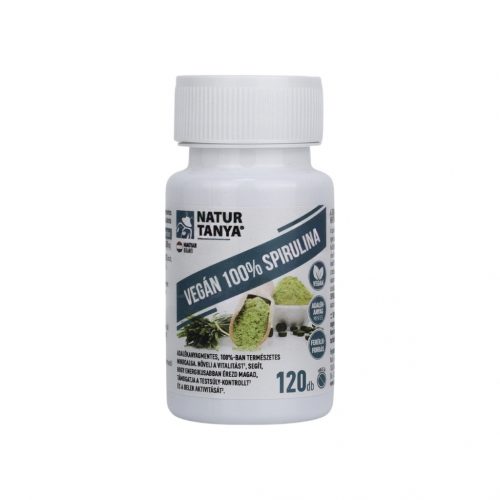 Natur tanya vegán 100% spirulina 120db