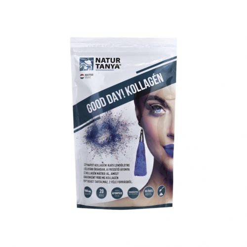 Natur Tanya® Kollagén áfonya ízű  Good Day! 237 g