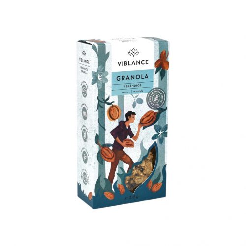 Viblance granola quinoa pecan 275g