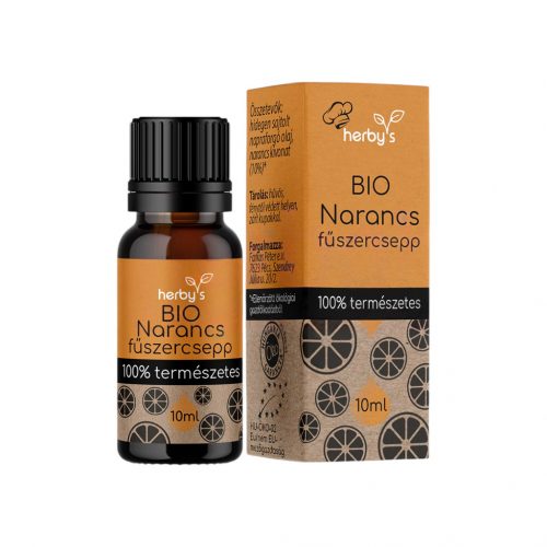 Herbys bio narancs fűszercsepp 10 ml